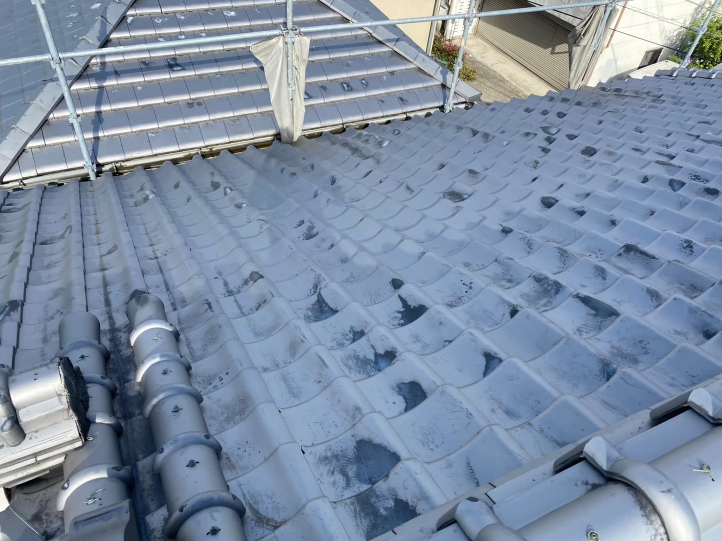 和瓦ガルテクトへ葺き替え